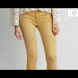 🤍💛American Eagle 🦅 jogging crop-jeans